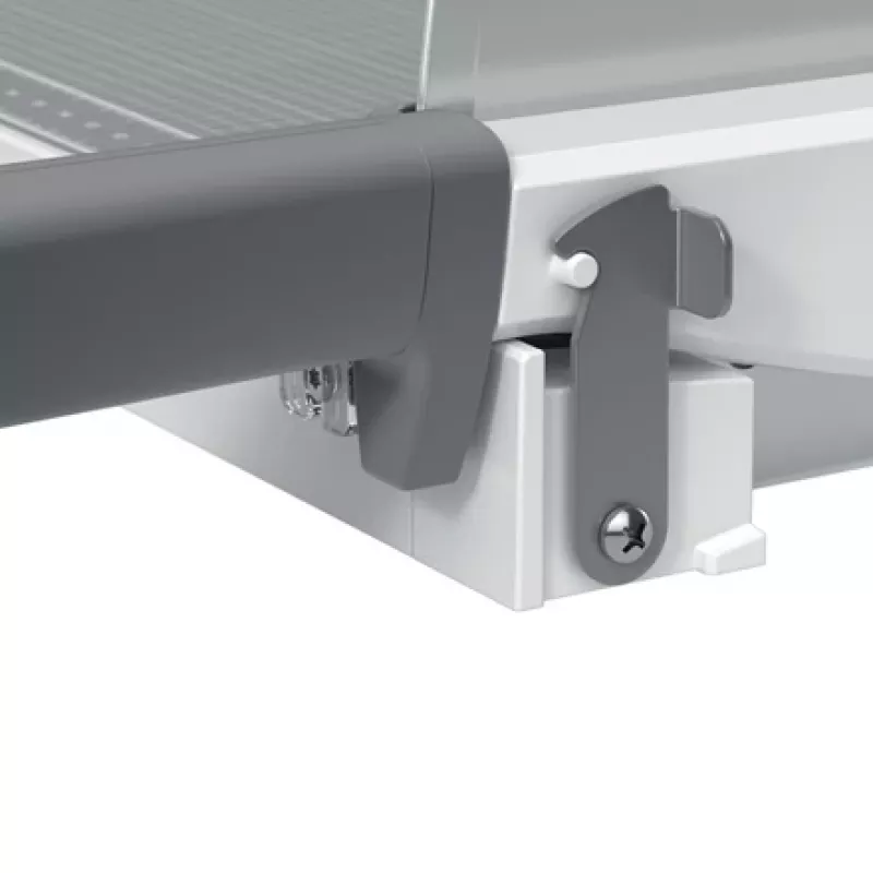 Gilotyna precyzyjna Leitz Precision Home A4, 8 arkuszy, A4, 80 g/m², szary, guma, 298 mm