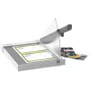 Gilotyna precyzyjna Leitz Precision Home A4, 8 arkuszy, A4, 80 g/m², szary, guma, 298 mm