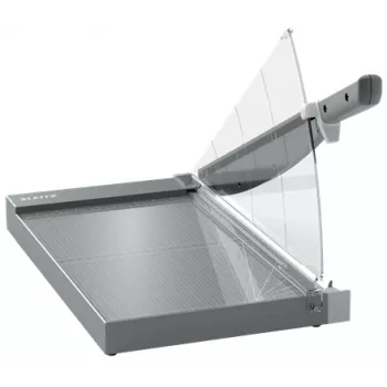 Leitz Precision Office Pro Gilotyna do papieru A4+, 25 arkuszy, stal nierdzewna, A4 Maxi, 80 g/m², aluminium, szkło, stal nierdzewna, antracyt