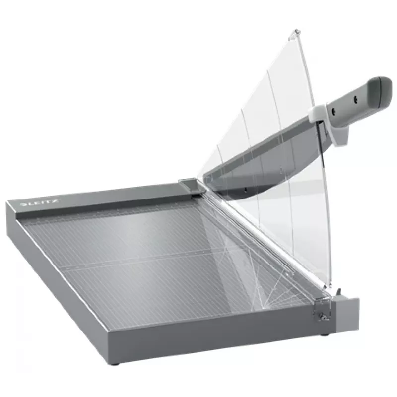 Leitz Precision Office Pro Gilotyna do papieru A4+, 25 arkuszy, stal nierdzewna, A4 Maxi, 80 g/m², aluminium, szkło, stal nierdzewna, antracyt