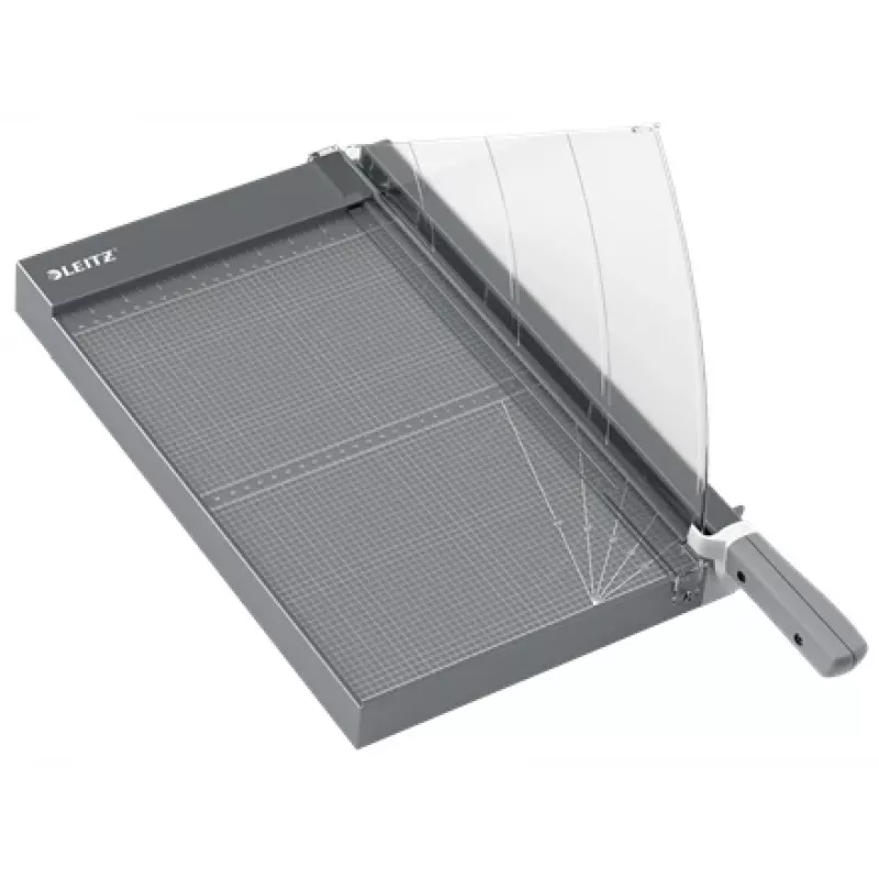 Leitz Precision Office Pro Gilotyna do papieru A4+, 25 arkuszy, stal nierdzewna, A4 Maxi, 80 g/m², aluminium, szkło, stal nierdzewna, antracyt