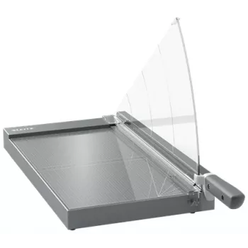 Leitz Precision Office Pro Gilotyna do papieru A3, 25 arkuszy, stal nierdzewna, A3, 80 g/m², aluminium, szkło, stal nierdzewna, antracyt