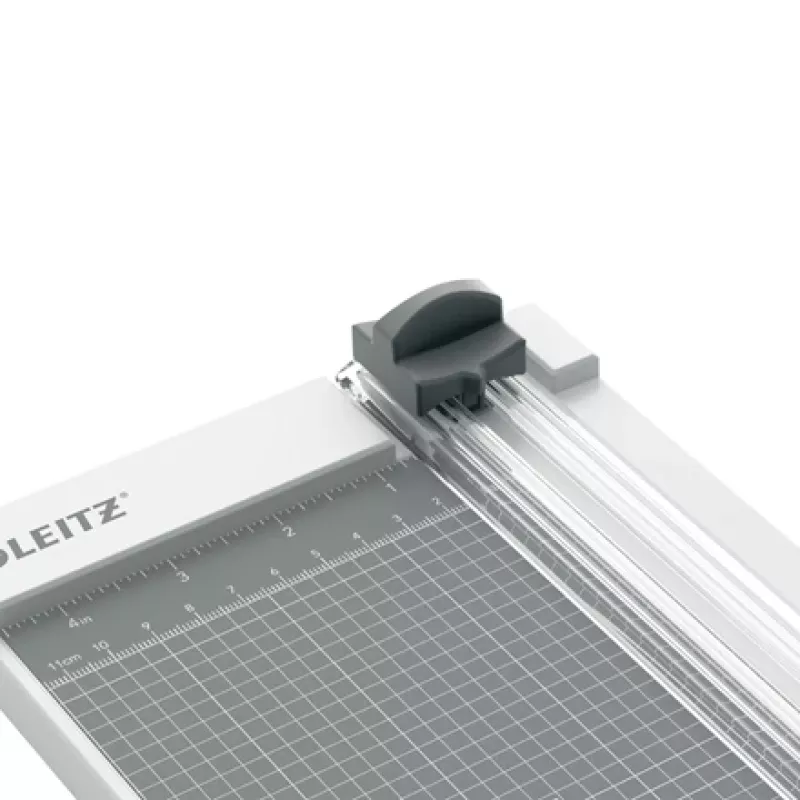 Leitz Precision Home Paper Trimmer A4, 8 arkuszy, A4, 80 g/m², szary, guma, 153 mm