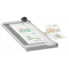 Leitz Precision Home Paper Trimmer A4, 8 arkuszy, A4, 80 g/m², szary, guma, 153 mm