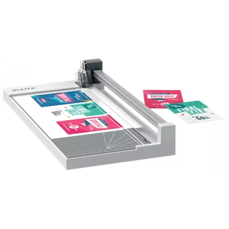 Leitz Precision Home Office Paper Trimmer A4, 10 arkuszy, Stal, A4, 80 g/m², Tworzywo sztuczne, Antracyt
