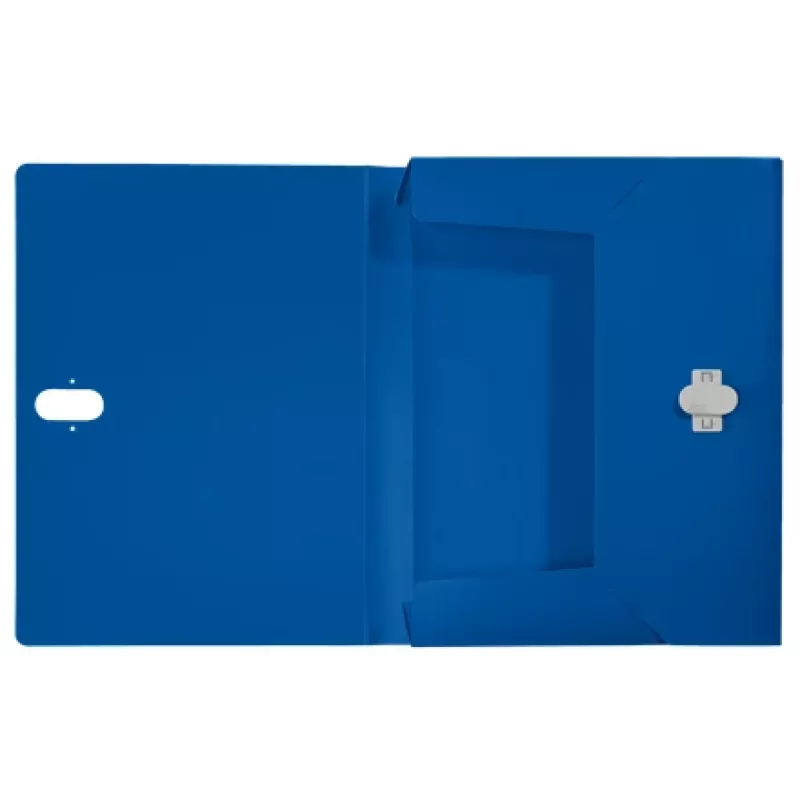 Leitz Recycle Box File, segregator konwencjonalny, A4, polipropylen (PP), niebieski, orientacja pozioma/pionowa, 250 arkuszy