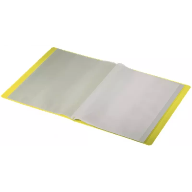 Leitz Recycle książka prezentacyjna, żółty, polipropylen (PP), 20 kieszeni, 40 arkuszy, orientacja pozioma/pionowa, A4
