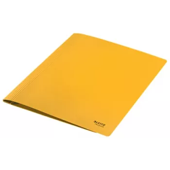 Leitz Recycle Card płaski File, konwencjonalna teczka na dokumenty, A4, karton, żółty, pozioma/pionowa, 250 arkuszy