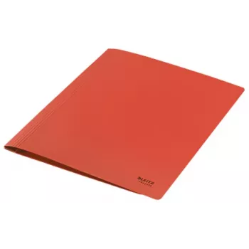 Leitz Recycle Card płaski File, konwencjonalna teczka na dokumenty, A4, karton, czerwony, pozioma/pionowa, 250 arkuszy