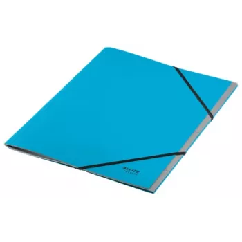 Leitz Recycle Card Divider Book, Signature folder, A4, Carton, niebieski, 430 g/m², Elastic band