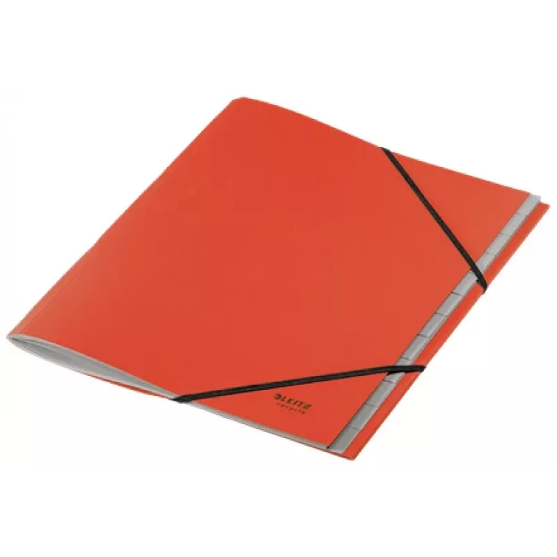 Leitz Recycle Przekładki kartonowe, A4, Karton, Czerwony, 430 g/m², Neutralny dla klimatu, 247 mm