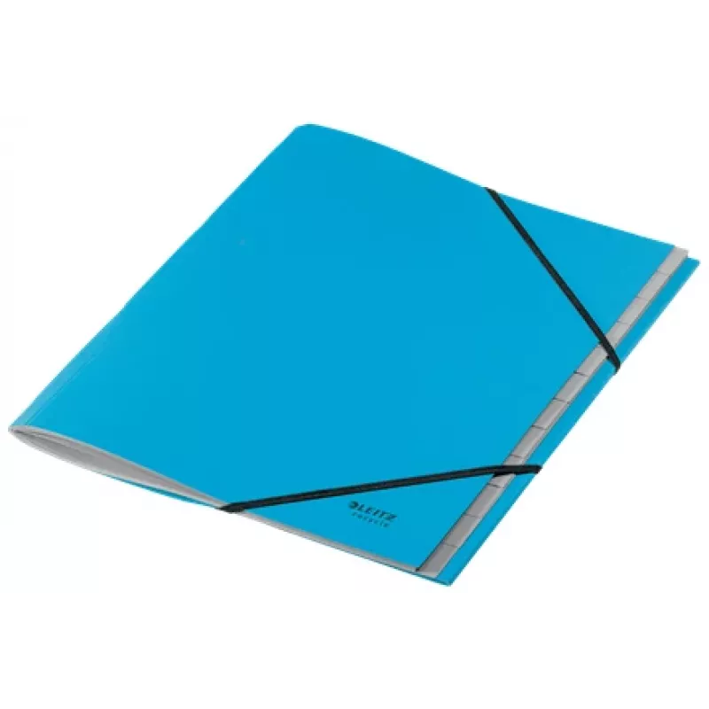 Leitz Recycle Książka z przekładkami kartonowymi, A4, karton, niebieska, 430 g/m², neutralna dla klimatu, 247 mm
