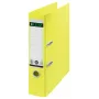 Leitz 180° Recycle segregator dźwigniowy, A4, okrągły pierścień, przechowywanie, karton, żółty, żółty