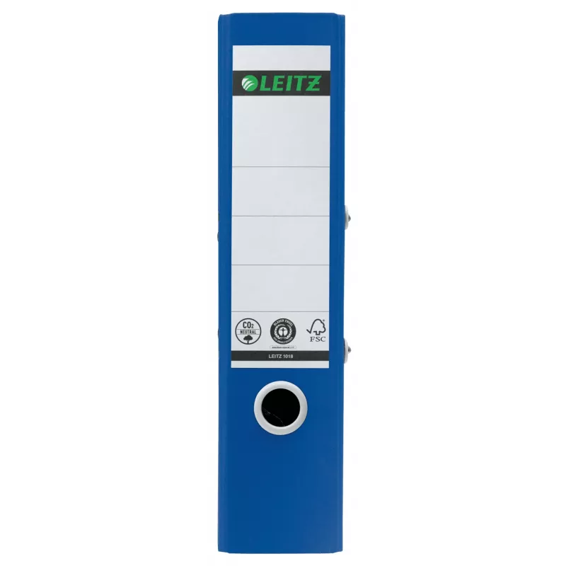 Leitz 180° Recycle segregator dźwigniowy, A4, okrągłe pierścienie, przechowywanie, karton, niebieski, niebieski