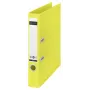 Leitz 180° Recycle Segregator dźwigniowy, A4, okrągłe pierścienie, przechowywanie, karton, żółty, żółty
