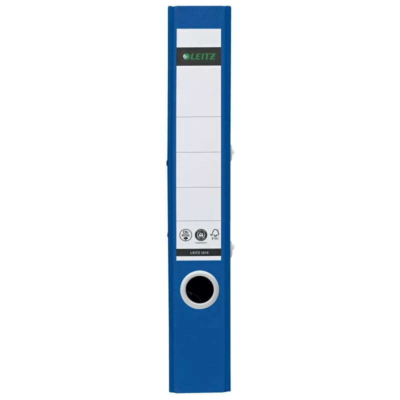 Leitz 180° Recycle, segregator dźwigniowy, A4, okrągłe pierścienie, do przechowywania, kartonowy, niebieski, niebieski