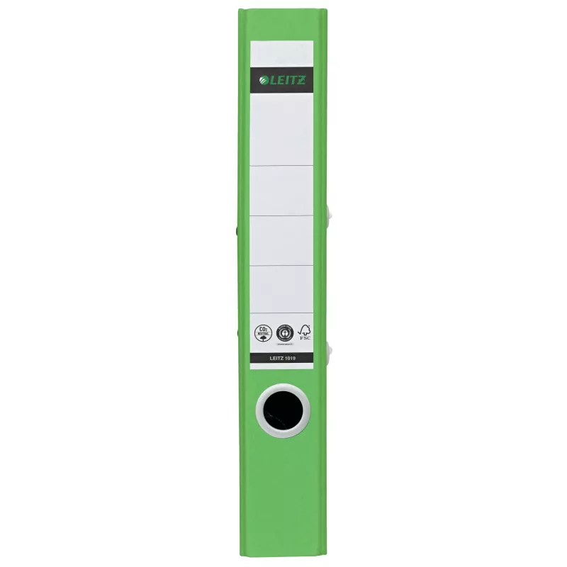Leitz 180° Recycle segregator dźwigniowy, A4, okrągłe pierścienie, przechowywanie, karton, zielony, zielony
