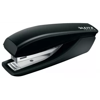 Leitz NeXXt Recycle Mini Stapler, 10 arkuszy, czarny, standardowe zszywanie, P2, tworzywo sztuczne, 80 g/m²