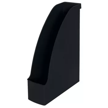 Leitz Recycle Pojemnik na czasopisma, czarny, tworzywo sztuczne, A4, 78 mm, 308 mm, 300 g