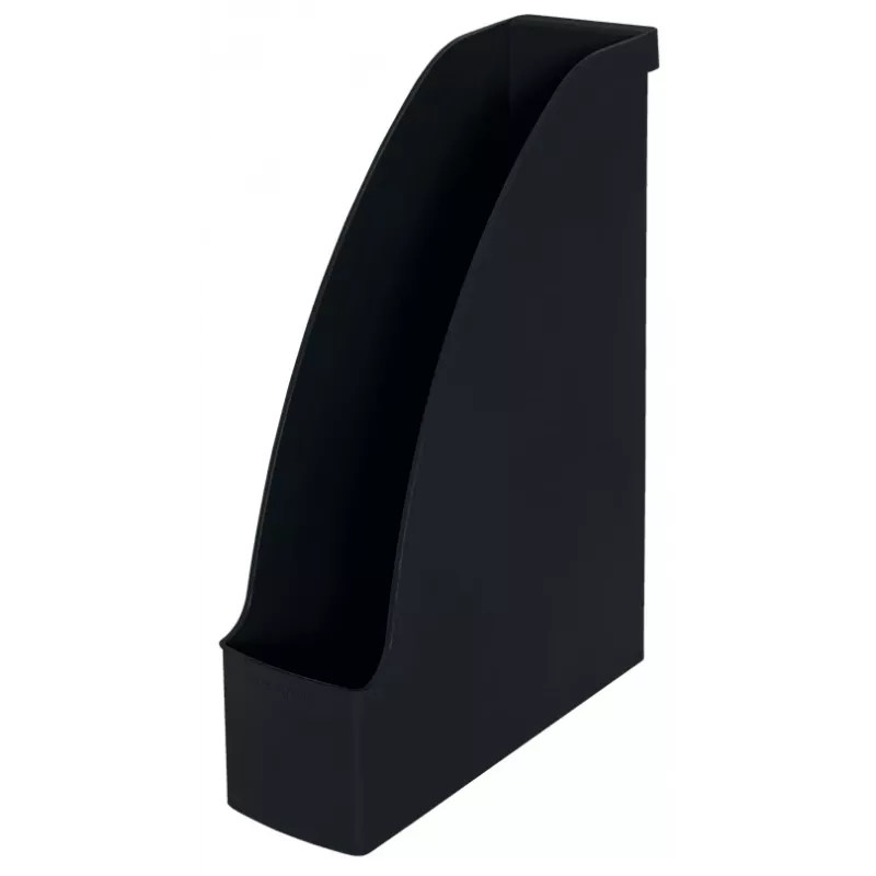 Leitz Recycle Pojemnik na czasopisma, czarny, tworzywo sztuczne, A4, 78 mm, 308 mm, 300 g