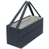 Leitz Fabric Hot Desking Work Bag, tkanina, monochromatyczny, tkanina, zamek błyskawiczny, unisex, 465 mm