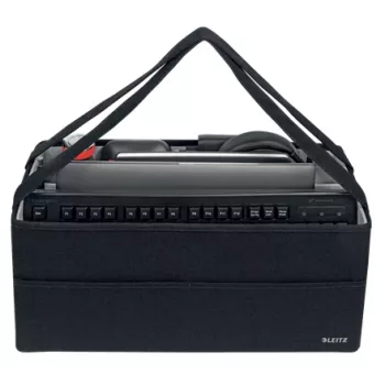 Leitz Fabric Hot Desking Work Bag, tkanina, monochromatyczny, tkanina, zamek błyskawiczny, unisex, 465 mm