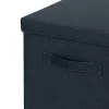 Leitz Pudełko do przechowywania z tkaniny z pokrywką, duże, zestaw 2 szt., szary, tkanina, 330 mm, 380 mm, 325 mm, 1,24 kg