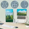 Leitz Ergo Space Saving Dual Monitor & Laptop Arm, Clamp/Grommet, 9 kg, 33 cm (13 inch), 81.3 cm (32 inch), 100 x 100 mm, szary