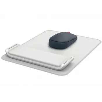 Podkładka pod mysz Leitz Ergo z regulowanym podparciem nadgarstka, szare, 200 mm, 260 mm, 450 g, 1 szt.