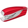 Leitz Zszywacz WOW 5502 Metal 30 arkuszy Blister, 30 arkuszy, Czerwony, 24/6, Metal, Plastik, 80 g/m², 4 cm