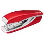 Leitz NeXXt WOW Metal Mini Stapler, 10 arkuszy, Czerwony, Metal, Plastik, 80 g/m², 3.5 cm, Ładowanie od góry