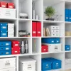 Leitz Click & Store WOW Small Storage Box, Pudełko do przechowywania, Czerwony, Prostokątny, Karton, Monochromatyczny, Do użytku wewnętrznego