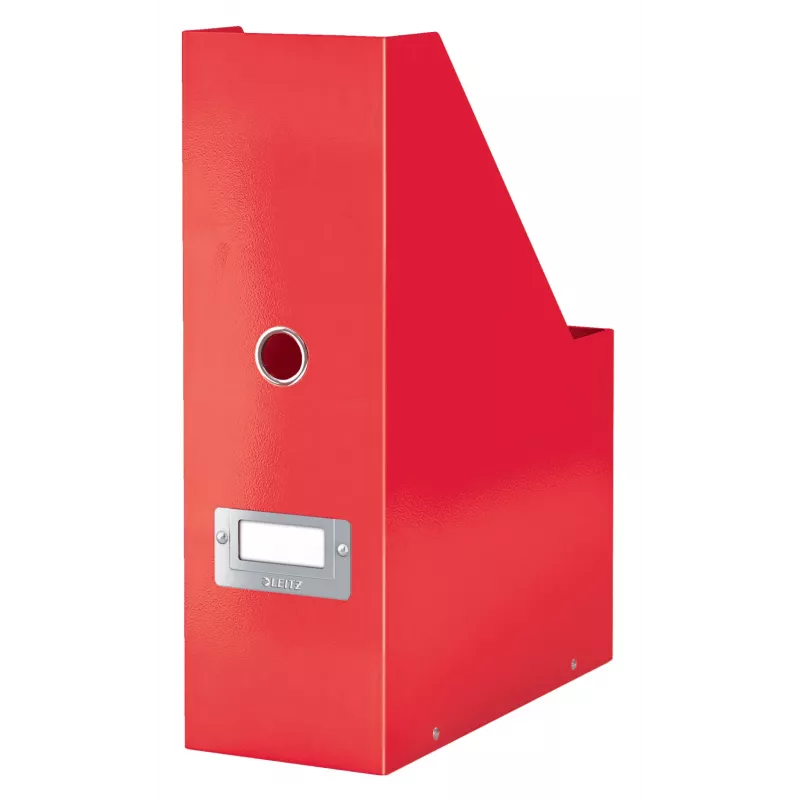 Leitz Click & Store WOW Pojemnik na czasopisma, czerwony, karton, 103 mm, 253 mm, 330 mm, 95 x 245 x 310 mm