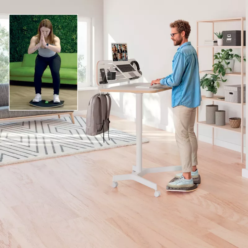 Leitz Ergo Active Balance Board, deska balansowa, ciemnoszary, 200 kg, -14 - 14°, 540 mm, 310 mm