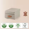 Pudełko do przechowywania Leitz Puro z wieczkiem, małe, 7L, 100% tektura z recyklingu, zestaw 2 szt.