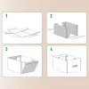 Leitz Puro Storage Box z pokrywą, średni, 17L, karton z recyklingu 100%, zestaw 2 szt.