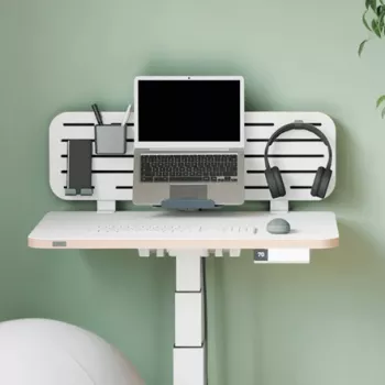Leitz Ergo Organizer biurkowy na tablicę perforowaną z uchwytem na laptopa, 80x25 cm
