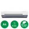 Leitz iLAM Home 4-w-1 Zestaw do laminowania A4, 24 cm, Laminator na gorąco, 300 mm/min, 0,4 mm, A4, 100 µm