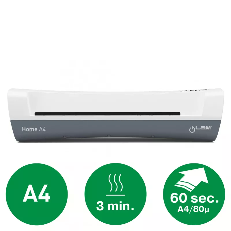 Leitz iLAM Home 4-w-1 Zestaw do laminowania A4, 24 cm, Laminator na gorąco, 300 mm/min, 0,4 mm, A4, 100 µm
