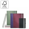Leitz Style Notes A5 gładki z twardą oprawą, Monochromatyczny, Czarny, A5, 80 arkuszy, 100 g/m², Twarda oprawa