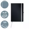 Leitz Style Notes A5 gładki z miękką okładką, Monochromatyczny, Czarny, A5, 80 arkuszy, 100 g/m², Miękka okładka