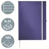 Leitz Style Notatnik A4 w linie z twardą okładką, Monochromatyczny, Niebieski, A4, 80 arkuszy, 100 g/m², Papier w linie