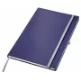 Leitz Style Notatnik A4 w kratkę z twardą okładką, Monochromatyczny, Niebieski, A4, 80 arkuszy, 100 g/m², Papier w kratkę