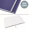 Leitz Style Notatnik A4 w kratkę z twardą okładką, Monochromatyczny, Niebieski, A4, 80 arkuszy, 100 g/m², Papier w kratkę