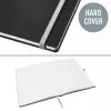 Leitz Style Notatnik A4 w kratkę z twardą okładką, Monochromatyczny, Czarny, A4, 80 arkuszy, 100 g/m², Kratka