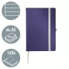 Leitz Style Zeszyt A5 w linie z twardą okładką, Monochromatyczny, Niebieski, A5, 80 arkuszy, 100 g/m², Papier w linie