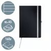 Leitz Style Notebook A5 w linie z miękką okładką, Monochromatyczny, Czarny, A5, 80 kartek, 100 g/m², Papier w linie