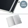 Leitz Style Notebook A5 w linie z miękką okładką, Monochromatyczny, Czarny, A5, 80 kartek, 100 g/m², Papier w linie