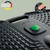 Leitz Ergo Active ergonomiczna mata stojąca przeciwzmęczeniowa, prostokątna, czarna, poliuretan, struktura bąbelkowa, Chiny, 605 x 681 mm