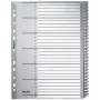 Leitz 12810000 tab index Numeric tab index Cardboard szary